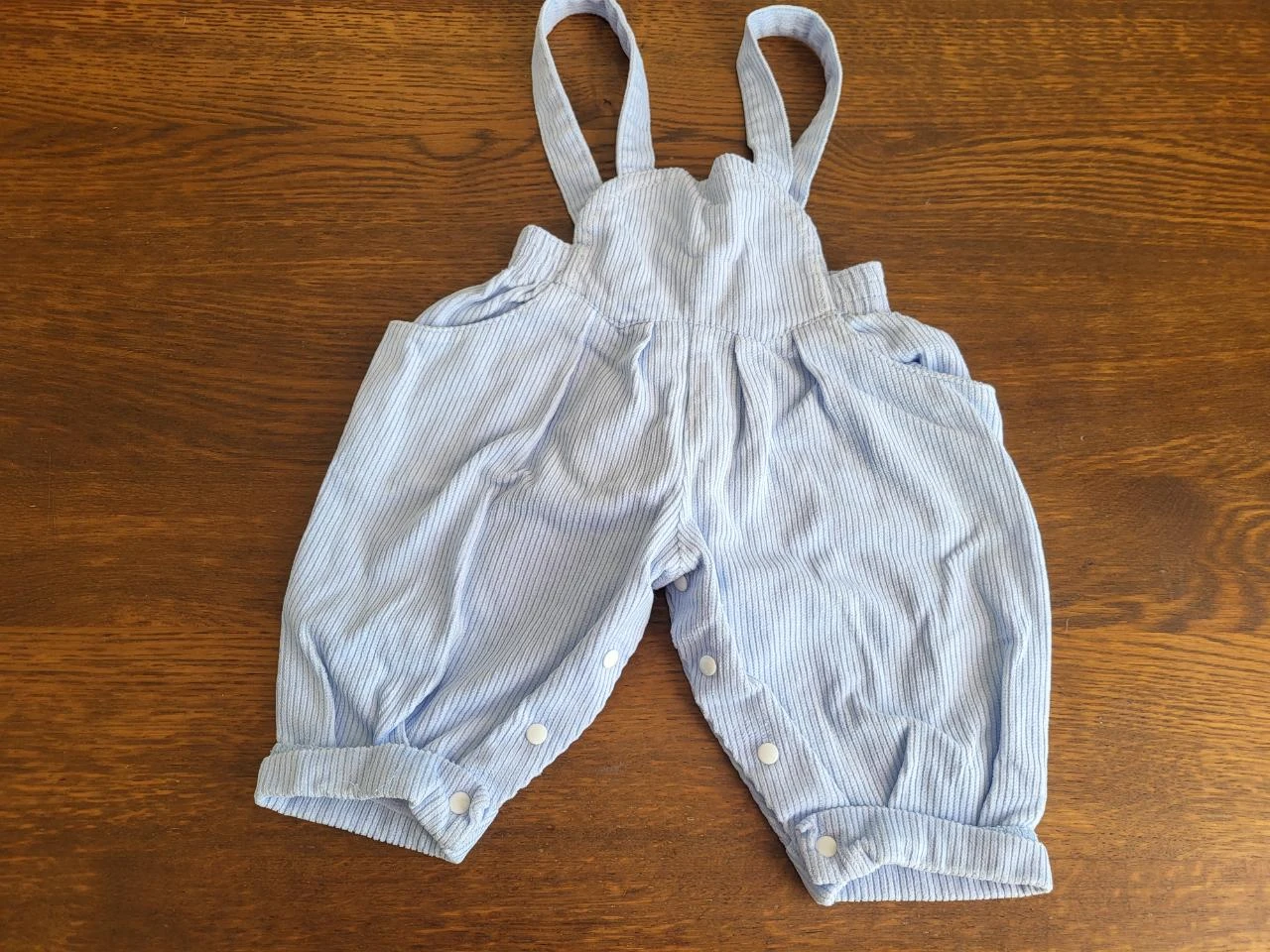 1 salopette en velours cotelé garçon 6 mois